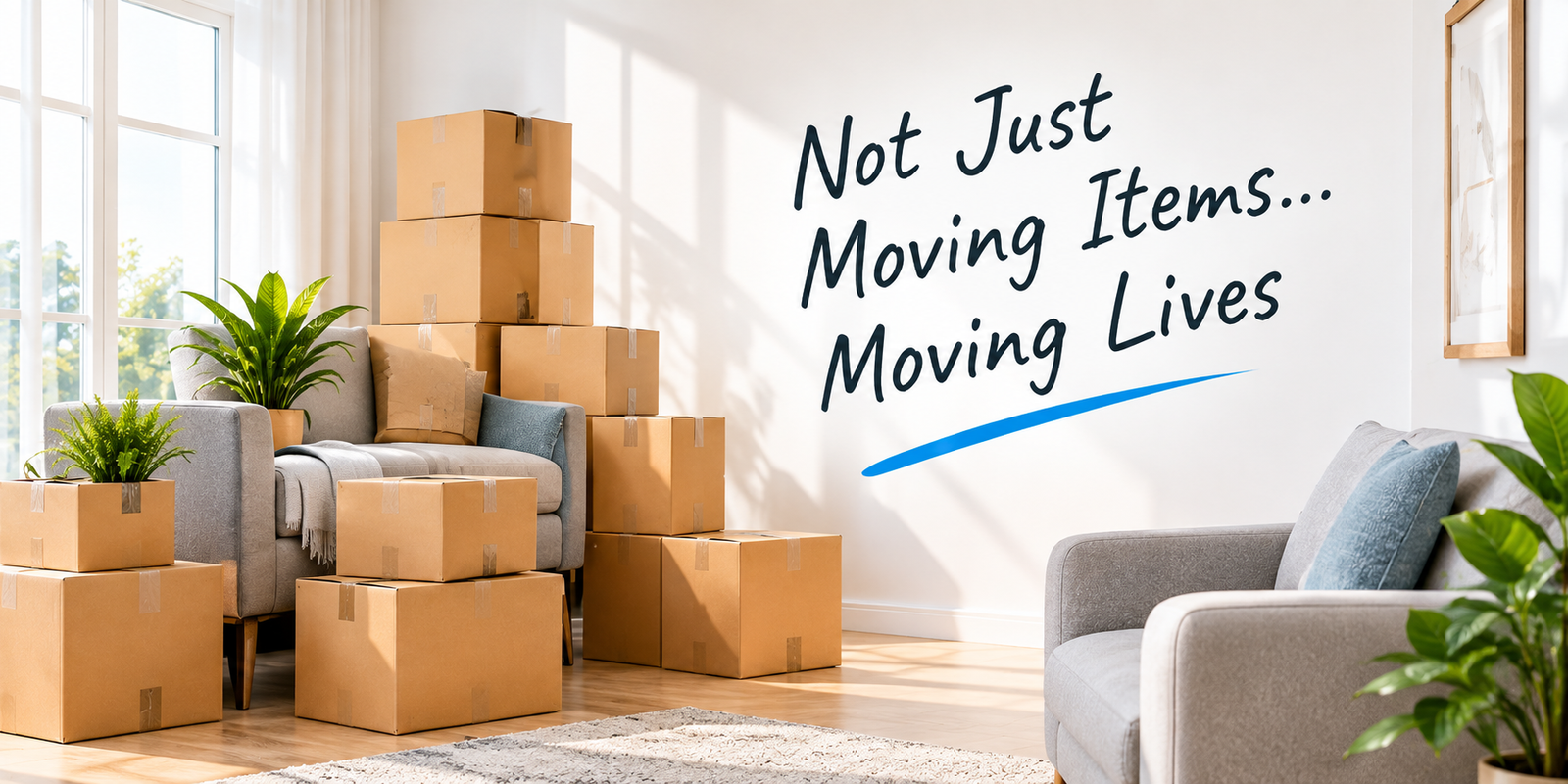 Not Just Moving Items, Moving Lives